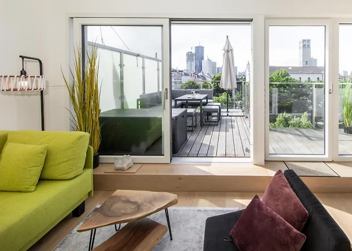 Apartment Skyline Mit Terrasse Close To Lakes Vienna