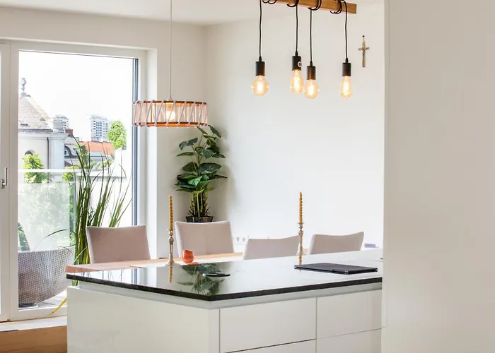 Skyline Mit Terrasse Close To Lakes *